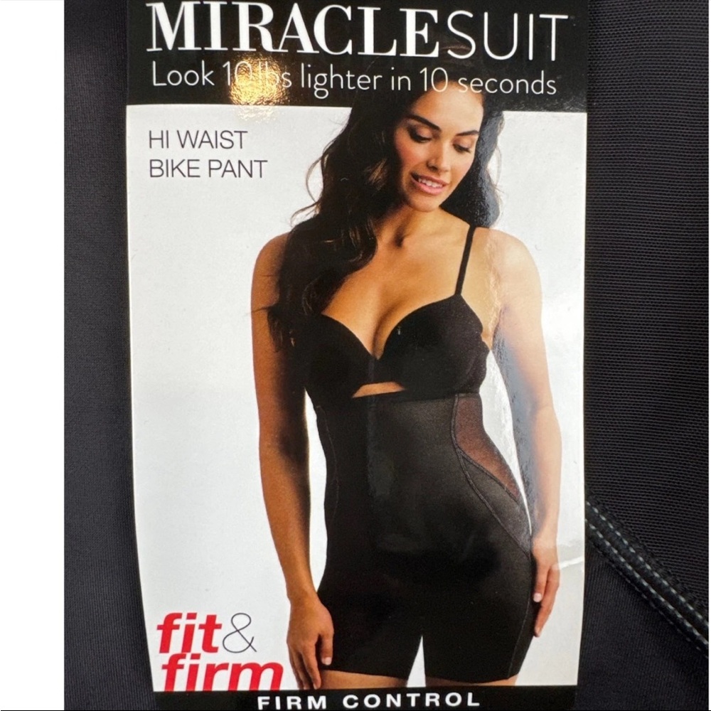 Miraclesuit Black Hi-Waist Bike Pant - Picture 4 of 5